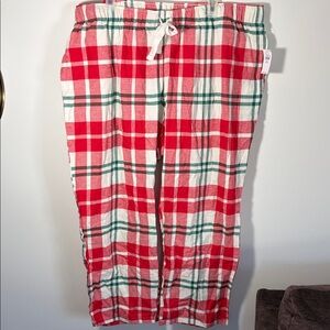 NWT XXL Petite Holiday Christmas Pajama Pants - 100% cotton